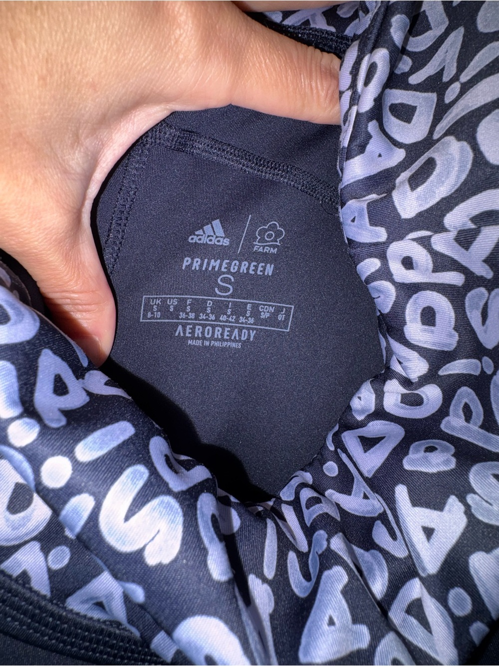 Adidas Navy Farm Rio Floral Track Jacket and Pants Set - Picture 5 of 7